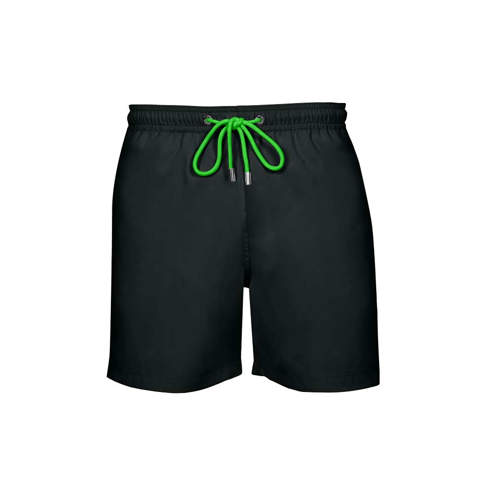 House of Malabaar HOM mens swim shorts Solid Black