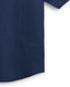 Navy Cuban Collar Shirt