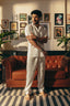 White Cuban Collar Shirt