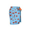 House of Malabaar printed boy's blue swim shorts with palm trees