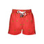 House of Malabaar printed red boy's swim shorts with citrus slices.