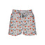 House of Malabaar boy's swim shorts with flying crane print.