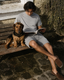 Shorts Loungewear - Grey