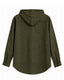 Olive Green Hooded Shirt