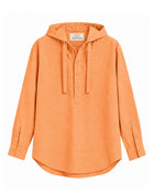 Orange Hooded Shirt