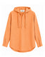 Orange Hooded Shirt