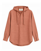 Terracotta Hooded Shirt