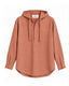 Terracotta Hooded Shirt