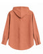 Terracotta Hooded Shirt