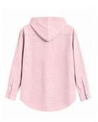 Pink Hooded Shirt