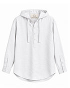 White Hooded Shirt