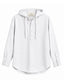 White Hooded Shirt