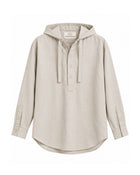 Sand Hooded Shirt