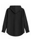 Black Hooded Shirt