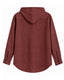 Brick Hooded Shirt
