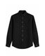Black Embroidered Stardust Cut-away collar
