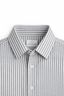 Sage Stripes Cut-Away Collar