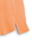 Orange Cuban Collar Long Sleeve Shirt