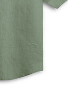 Sage Cuban Collar Shirt