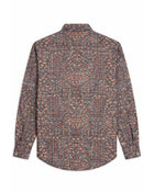 Midnight Mosaic Linen Shirt