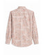 Cream Mosaic Linen Shirt