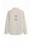 Sand Embroidered Cut-away collar