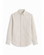 Sand Embroidered Cut-away collar