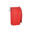 House of Malabaar printed red boy's swim shorts with citrus slices.