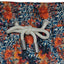 House of Malabaar boy's swim shorts with a fall foliage print.